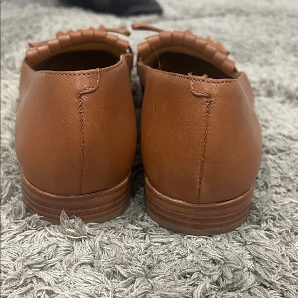 Talbots Tan Fringed Loafers for Women - Picture 3 of 4